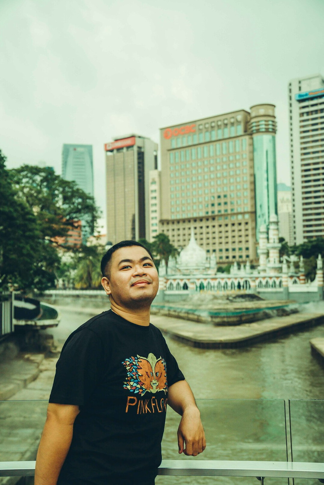 Portrait of a Malaysian man technical writer